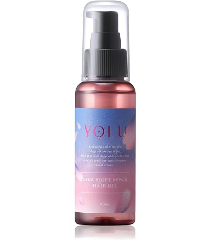Amazon | [春限定] YOLU (ヨル) サクラ 夜間美容 ヘアオイル 【カーム